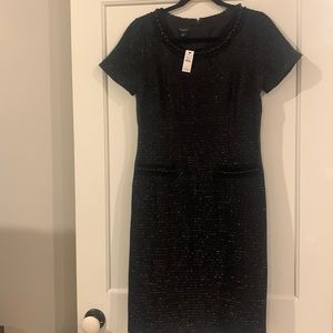 Talbots navy dress